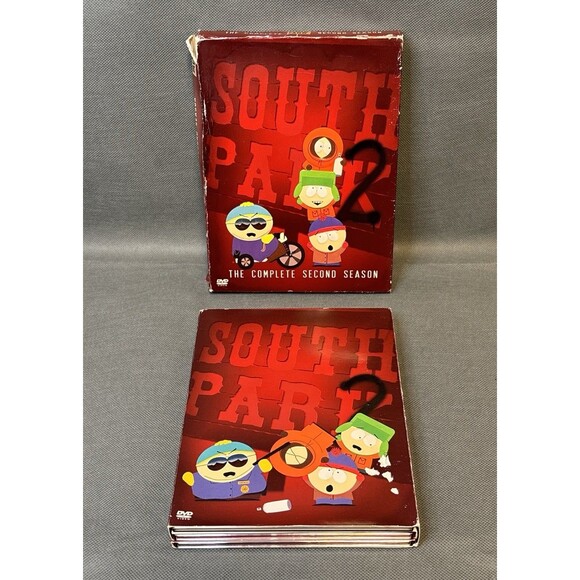 Vntg South Park TV Series DVD Complete Second Season 2 Comedy Central - Picture 5 of 16